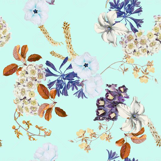 复古印花华亿平台图片