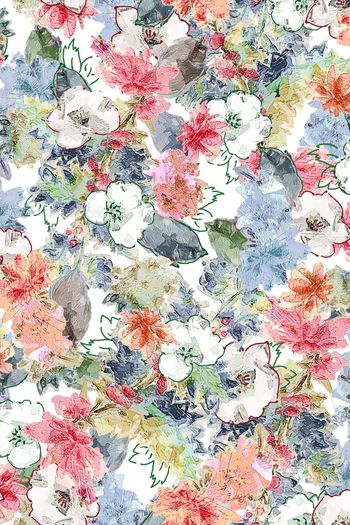 油画华亿平台印花华亿平台图片