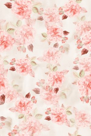 模糊花卉印花华亿平台图片