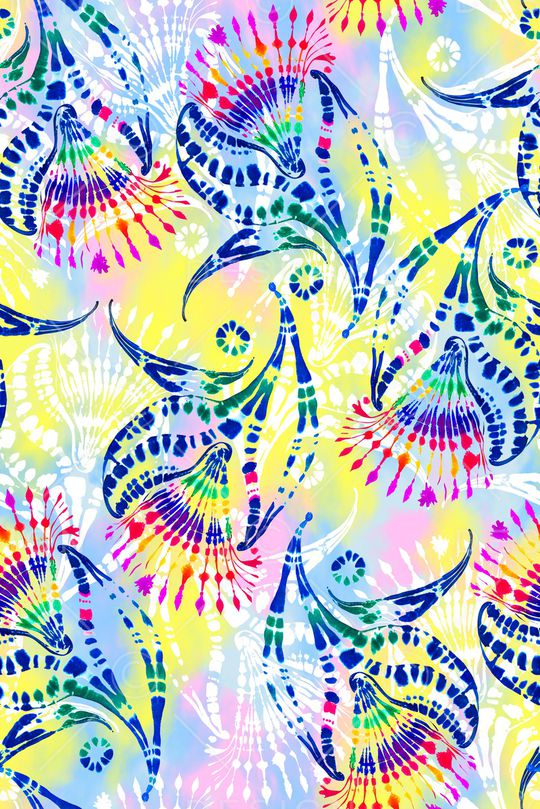 水彩印花华亿平台图片