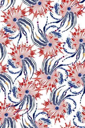 抽象印花华亿平台图片