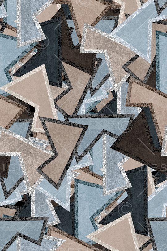 几何印花华亿平台图片