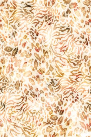 动物纹印花华亿平台图片