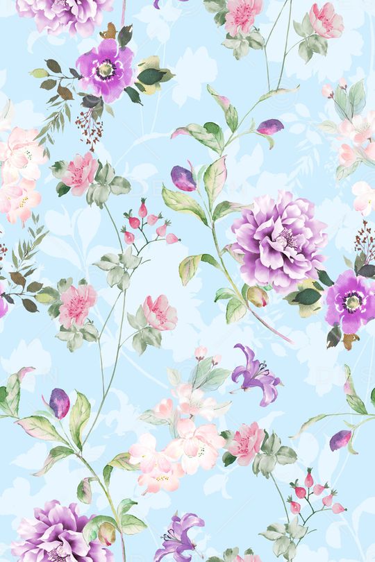 小清新印花华亿平台图片