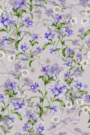 小碎花印花华亿平台图片