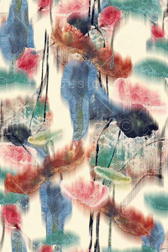 抽象印花华亿平台图片