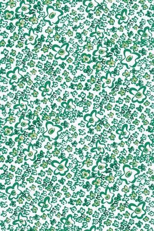 小碎花印花华亿平台图片