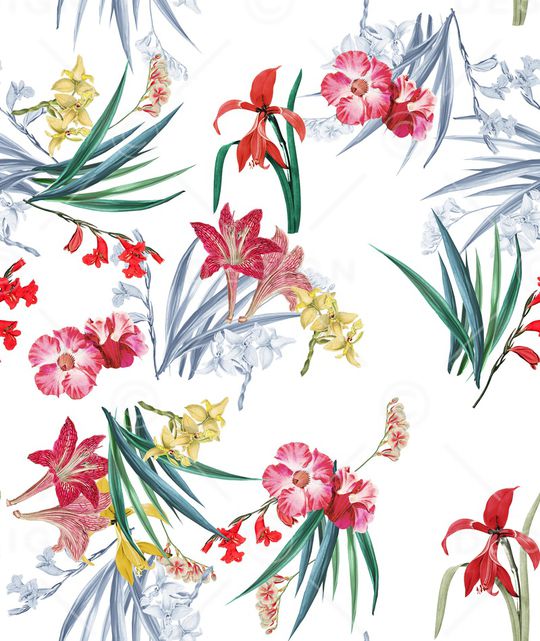 复古印花华亿平台图片