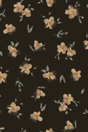 小碎花印花华亿平台图片