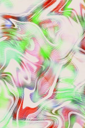 抽象花卉印花华亿平台图片