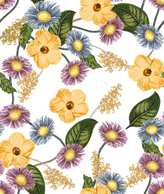 复古印花华亿平台图片