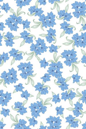 小碎花印花华亿平台图片