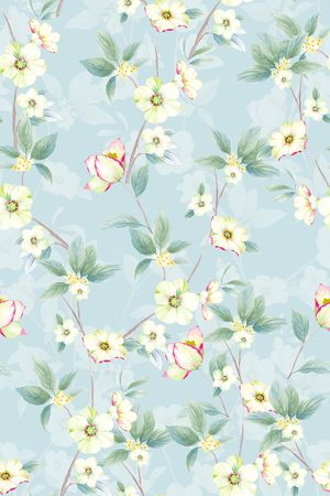 小清新印花华亿平台图片