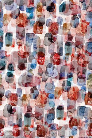 抽象印花华亿平台图片