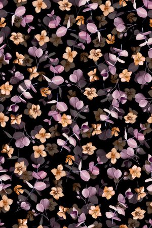 小碎花印花华亿平台图片