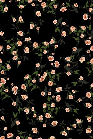 小碎花印花华亿平台图片