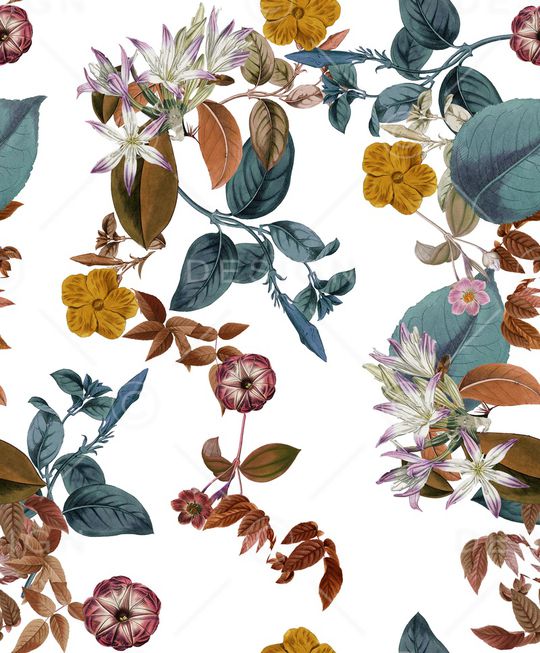 复古印花华亿平台图片