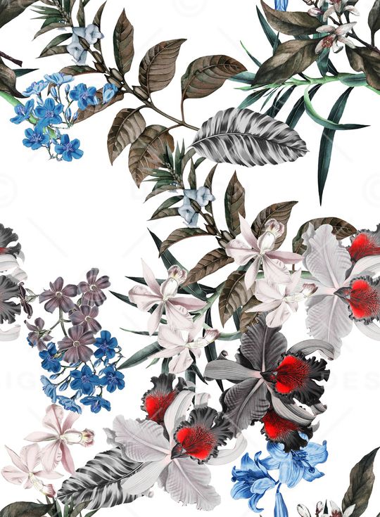 复古印花华亿平台图片