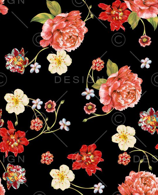 复古印花华亿平台图片