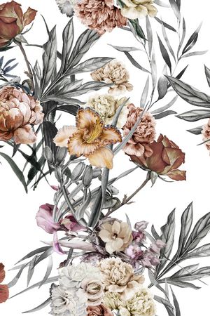 复古印花华亿平台图片