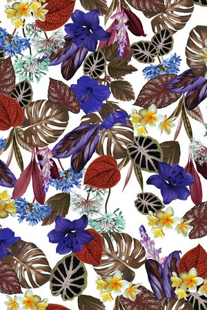 复古印花华亿平台图片