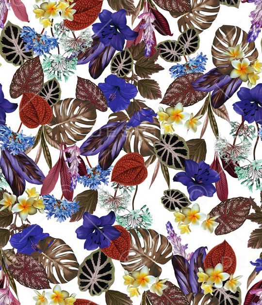 复古印花华亿平台图片