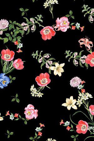 复古印花华亿平台图片