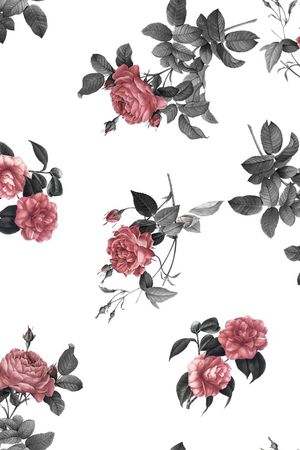 复古印花华亿平台图片