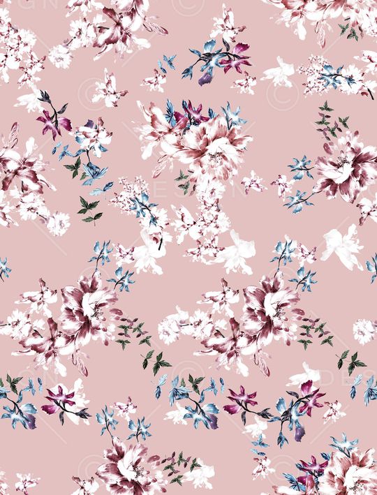 小碎花印花华亿平台图片