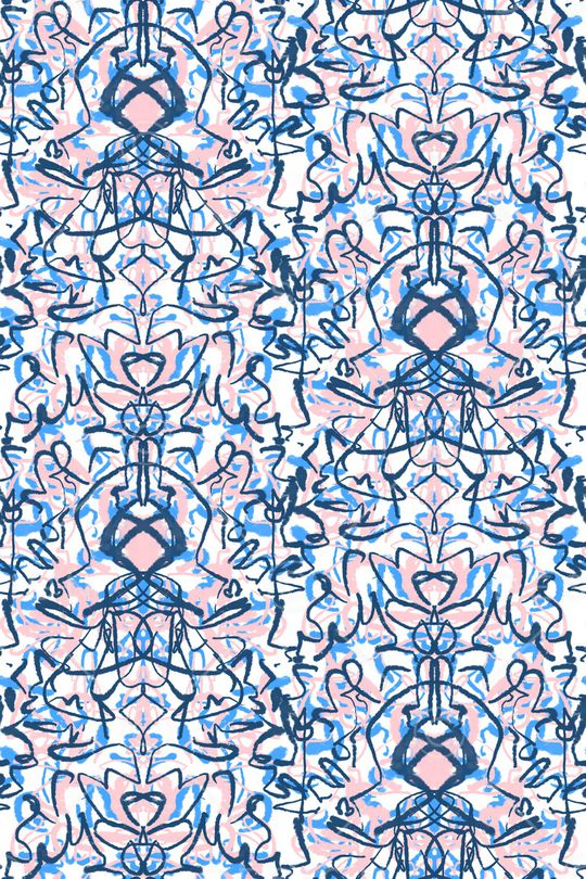 小清新印花华亿平台图片