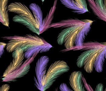 黑底印花华亿平台图片