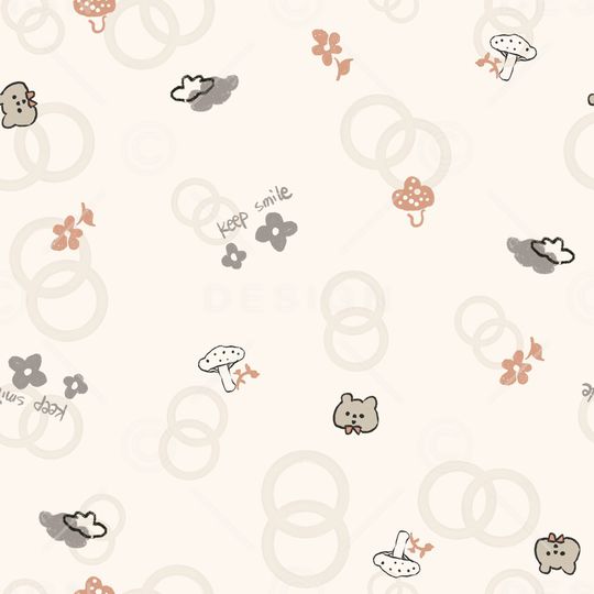 可爱印花华亿平台图片