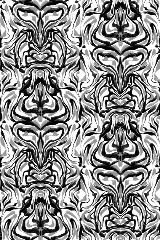 线条印花华亿平台图片