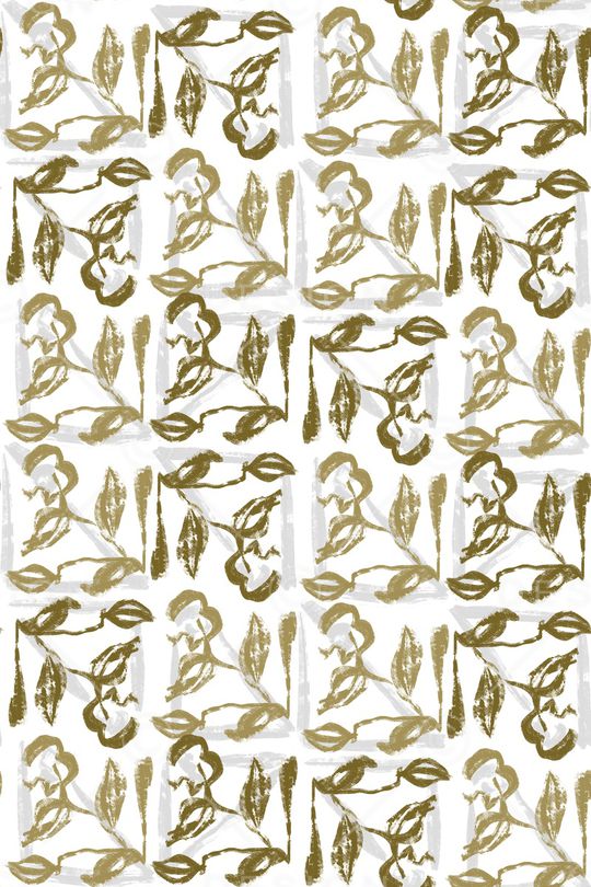 抽象花卉印花华亿平台图片