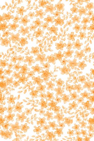 小碎花印花华亿平台图片