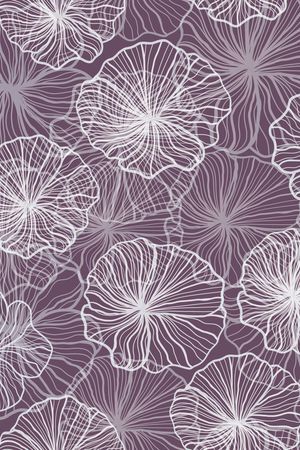 抽象花卉印花华亿平台图片