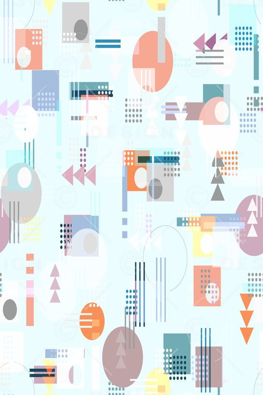 几何印花华亿平台图片