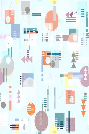 几何印花华亿平台图片