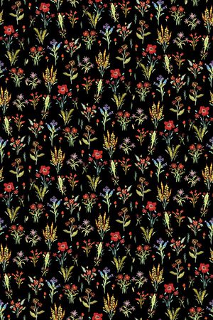 小碎花印花华亿平台图片