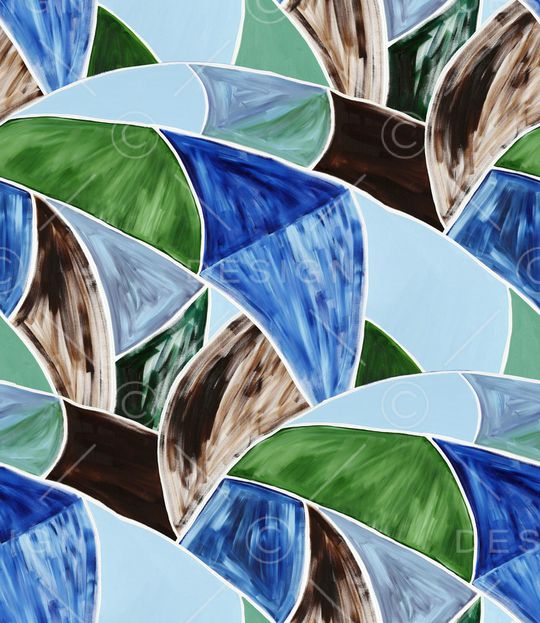 抽象印花华亿平台图片