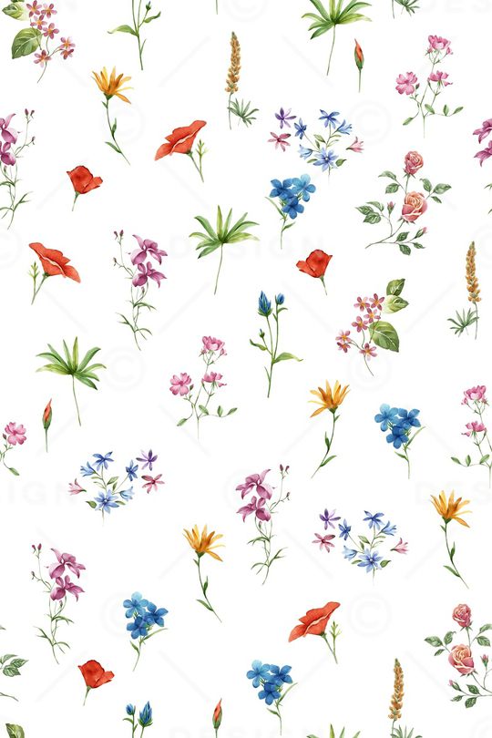 小清新印花华亿平台图片