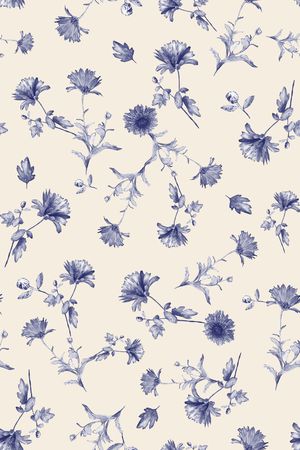 小碎花印花华亿平台图片