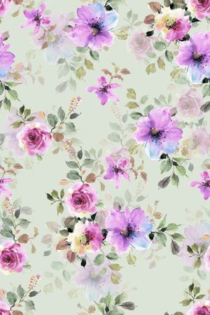 水彩印花华亿平台图片