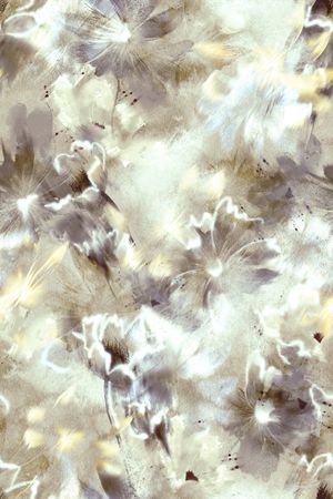 抽象花卉印花华亿平台图片