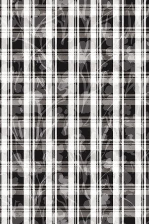 格子印花华亿平台图片