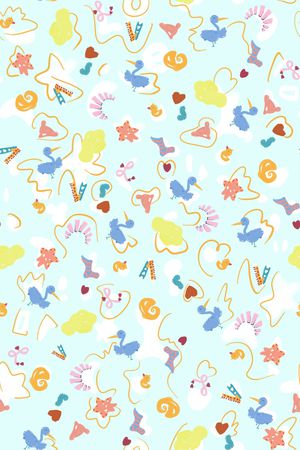 卡通印花华亿平台图片