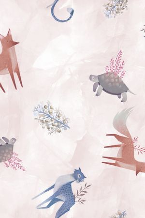 动物印花华亿平台图片