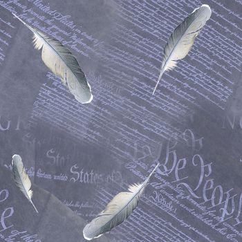 羽毛印花华亿平台图片