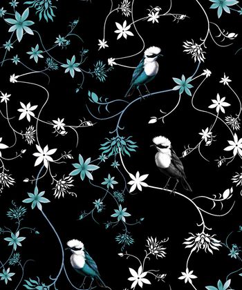 鸟印花华亿平台图片