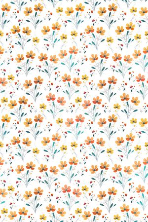 小碎花印花华亿平台图片